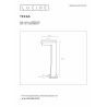 Lucide TEXAS - venkovní svítidlo sloupek - LED - 1x6W 3000K - IP54 - Černá 28851/60/30
