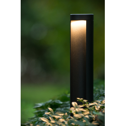 Lucide COMBO - venkovní svítidlo sloupek - Ø 9 cm - LED - 1x7W 3000K - IP54 - Černá 27874/65/30