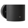 Lucide SOLID - nástěnné svítidlo venkovní - Ø 9 cm - IP54 - Černá 14871/01/30