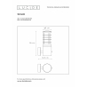 Lucide SOLID - nástěnné svítidlo venkovní - Ø 9 cm - IP54 - Černá 14871/01/30