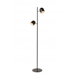 Lucide 03703/10/30 SKANSKA-LED lampa stojací 2x4W H140cm černá