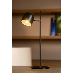 Lucide SKANSKA - stolní lampa - Ø 16 cm - stmívatelné - 1x5W 3000K - Černá 03603/05/30