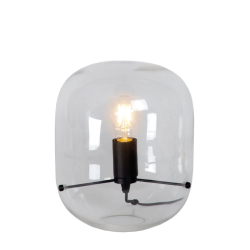 Lucide VITRO stolní lampa Ø 24 cm 1xE27 průhledná