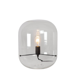 Lucide VITRO stolní lampa Ø 35 cm 1xE27 průhledná