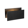 Lucide SWINDON venkovní nástěnné svítidlo LED 1x15W 2700K IP54 černá