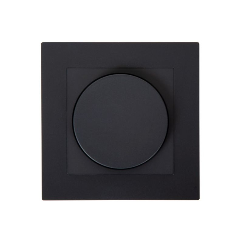 Lucide RECESSED WALL DIMMER NL stmívač 300 Watt 230V černá