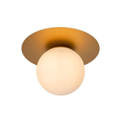 Lucide TRICIA - Flush ceiling light - ? 25 cm - 1xE27 - Matt Gold / Brass 1