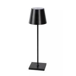 Lucide JUSTIN venkovní stolní lampa Ø11 cm 1x2,2W 3000K IP54 černá