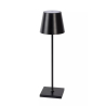 Lucide JUSTIN venkovní stolní lampa Ø11 cm 1x2,2W 3000K IP54 černá