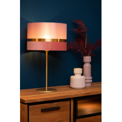 Lucide EXTRAVAGANZA TUSSE stolní lampa Ø30 cm 1xE27 růžová