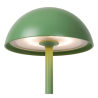 Lucide JOY venkovní dobíjecí stolní lampa ø 12 cm 1x1,5W 3000K IP54 zelená