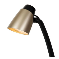 Lucide LUDO LED stolní lampa 1x4,5W 3000K matná zlatá/mosaz