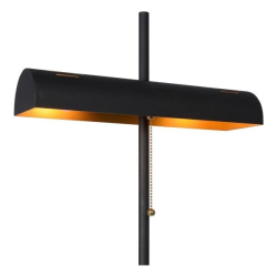 Lucide GLENDALE stojací lampa 2xE27 černá