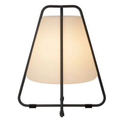 Lucide PYRAMID dobíjecí venkovní stolní lampa 1x42W 2700K - IP54 antracitová