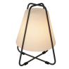 Lucide PYRAMID dobíjecí venkovní stolní lampa 1x42W 2700K - IP54 antracitová