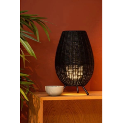 Lucide COLIN stolní lampa Ø 22 cm 1xG9 černá