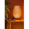 Lucide COLIN stolní lampa Ø 22 cm 1xG9 světlé dřevo
