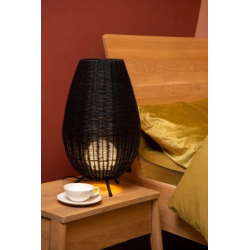 Lucide COLIN stolní lampa Ø 30 cm 1xG9 černá