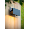 Lucide SWINDON venkovní nástěnné svítidlo LED 1x15W 2700K IP54 černá