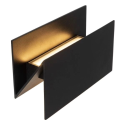 Lucide SWINDON venkovní nástěnné svítidlo LED 1x15W 2700K IP54 černá
