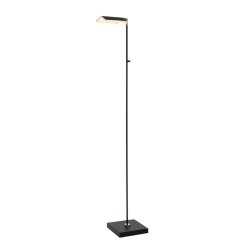 Lucide AARON - Floor lamp - LED Dim. - 1x10W 2700K - Black 1