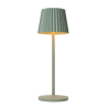 Lucide JUSTINE - Rechargeable Table lamp Outdoor - LED Dim. - 1x2W 2700K - IP54 - Contact charg - Green 1