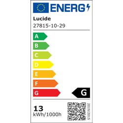 Lucide ROXANE Stropní svítidlo Led kulaté 10W  Anthracite