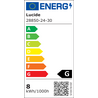 Lucide TEXAS-IR - přisazené bodové svítidlo venkovní - LED - 1x6W 3000K - IP54 - Černá 28850/24/30