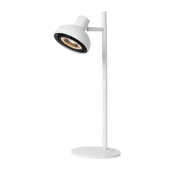 Lucide SENSAS stolní lampa Ø 18 cm 1xES111 bílá