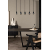 Lucide EVORA - Pendant light - ? 10 cm - 5xGU10 - Black