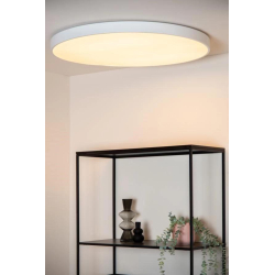 Stropní LED stmívatelné svítidlo UNAR  Ø 80 cm 1x80W 2700K bílé