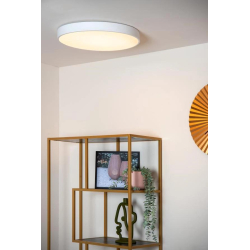 Lucide UNAR stmívatelné stropní LED  svítidlo Ø 49,5 cm 1x36W 2700K bílé