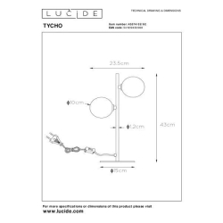 Lucide 45574/02/02 TYCHO lampa 2xG9 28W 