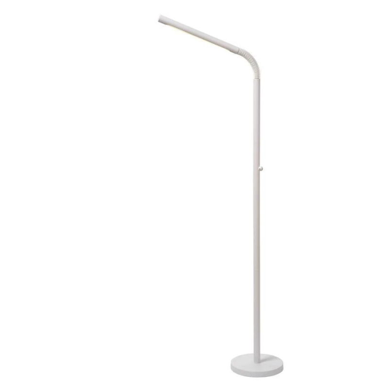 Lucide GILLY dobíjecí stojací čtecí lampa 1x3W 2700K bílá