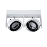 Lucide 22969/24/31 Stropní svítidlo Dim-to-warm 2xGU10 12W Bílé