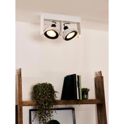 Lucide 22969/24/31 Stropní svítidlo Dim-to-warm 2xGU10 12W Bílé