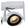Lucide 22969/24/31 Stropní svítidlo Dim-to-warm 2xGU10 12W Bílé