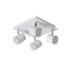 Lucide RILOU - stropní svítidlo - stmívatelné - GU10 - 4x4,5W 3000K - Bílá 26994/20/31