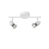 Lucide CARO-LED - stropní svítidlo - LED - GU10 - 2x5W 2700K - Bílá 13955/10/31