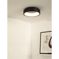 Lucide 46100/20/30 TALOWE - stropní svítidlo - Ø 30 cm - LED stmívatelné - 1x20W 3000K - černé