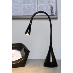 Lucide ZOZY - stolní lampa - Ø 11,5 cm - stmívatelné - 1x3W 3000K - Černá 18650/03/30