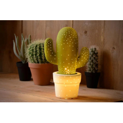 Lucide CACTUS - stolní lampa - Ø 20 cm - Zelená 13513/01/33