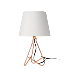 Lucide GITTA - stolní lampa - Ø 17 cm - Měď 47500/81/17