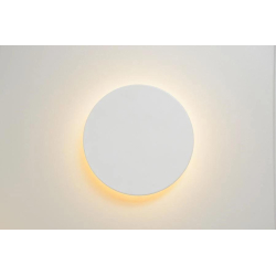 Lucide EKLYPS LED - nástěnné svítidlo - Ø 15 cm - LED - 1x6W 3000K - Bílá 46201/06/31