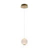 Lucide CINTRA - Pendant light - D14 cm - LED - 1x5,7W 2700K - Transparant