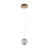 Lucide CINTRA - Pendant light - D14 cm - LED - 1x5,7W 2700K - Transparant