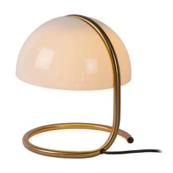 Lucide CATO stolní lampa Ø 23,5 cm 1xE27 bílá