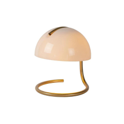 Lucide CATO stolní lampa Ø 23,5 cm 1xE27 bílá