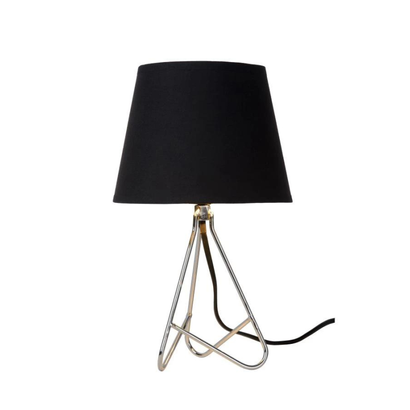 Lucide GITTA - stolní lampa - Ø 17 cm - Chrom 47500/81/11