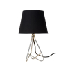 Lucide GITTA - stolní lampa - Ø 17 cm - Chrom 47500/81/11